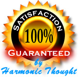 Backed by the Harmonic Thought 90 day, 100% full money back guarantee.